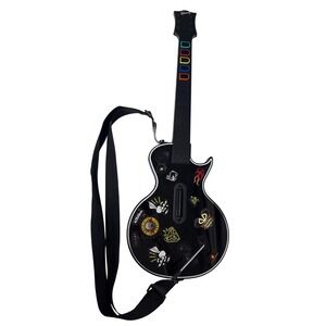 RedOctane Guitar Hero Les Paul Xbox 360 Controller Unisex OS Black Rock TESTED